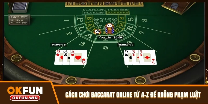 Cách chơi Baccarat online từ A-Z để không phạm luật